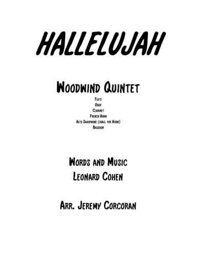 Hallelujah (arr. Jeremy Corcoran)