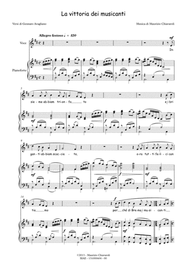 La vittoria dei musicanti