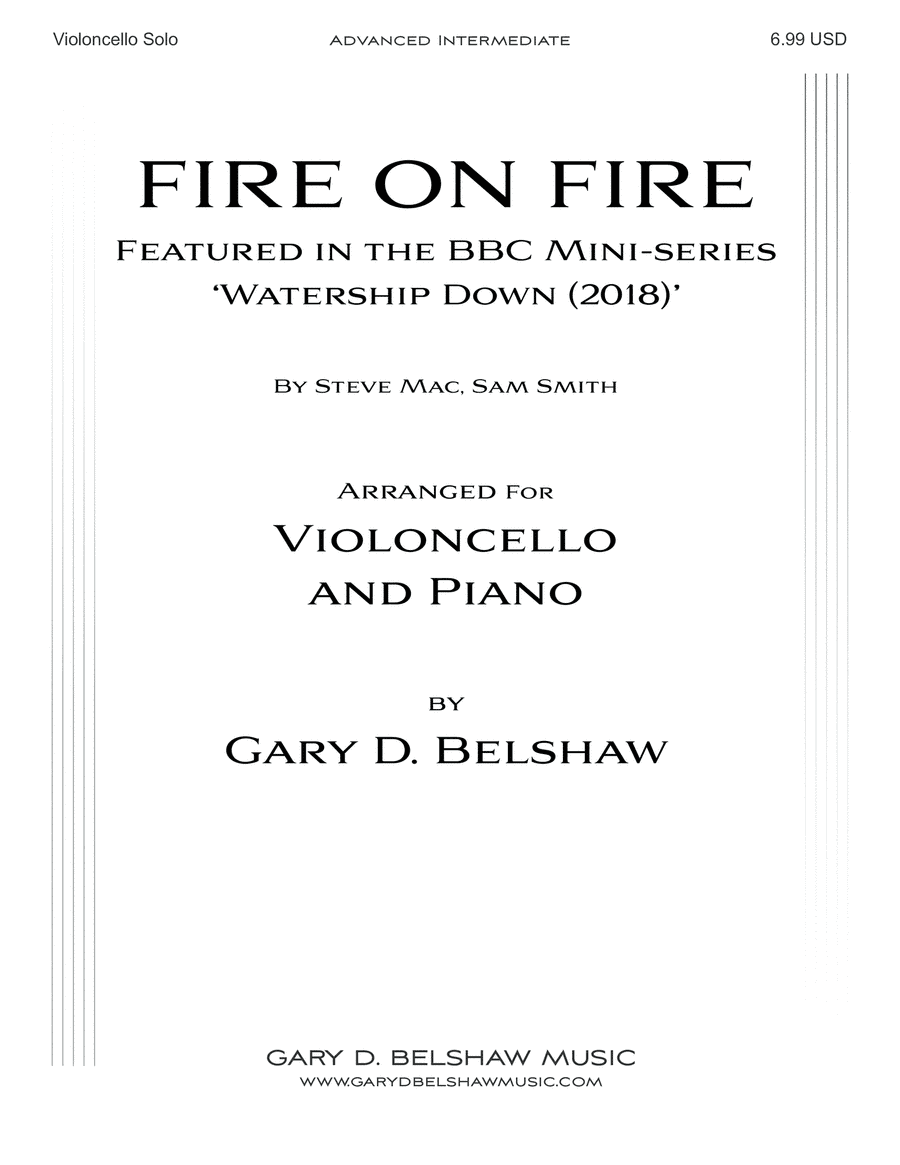 Fire On Fire (arr. Gary D. Belshaw (ASCAP))