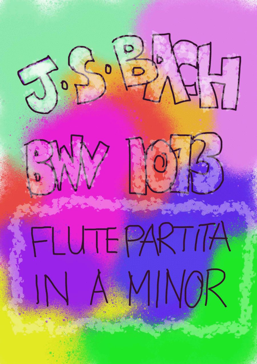 J.S.BACH - Flute Partita in A minor BWV 1013 arranged for Flute Duet (arr. Ellen Macpherson)