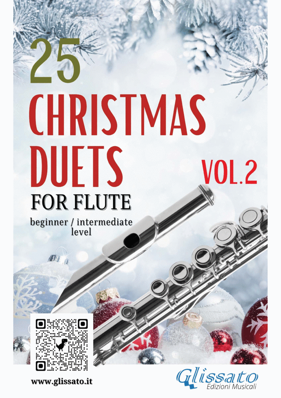 25 Christmas Duets for Flute - VOL.2 (arr. Francesco Leone)