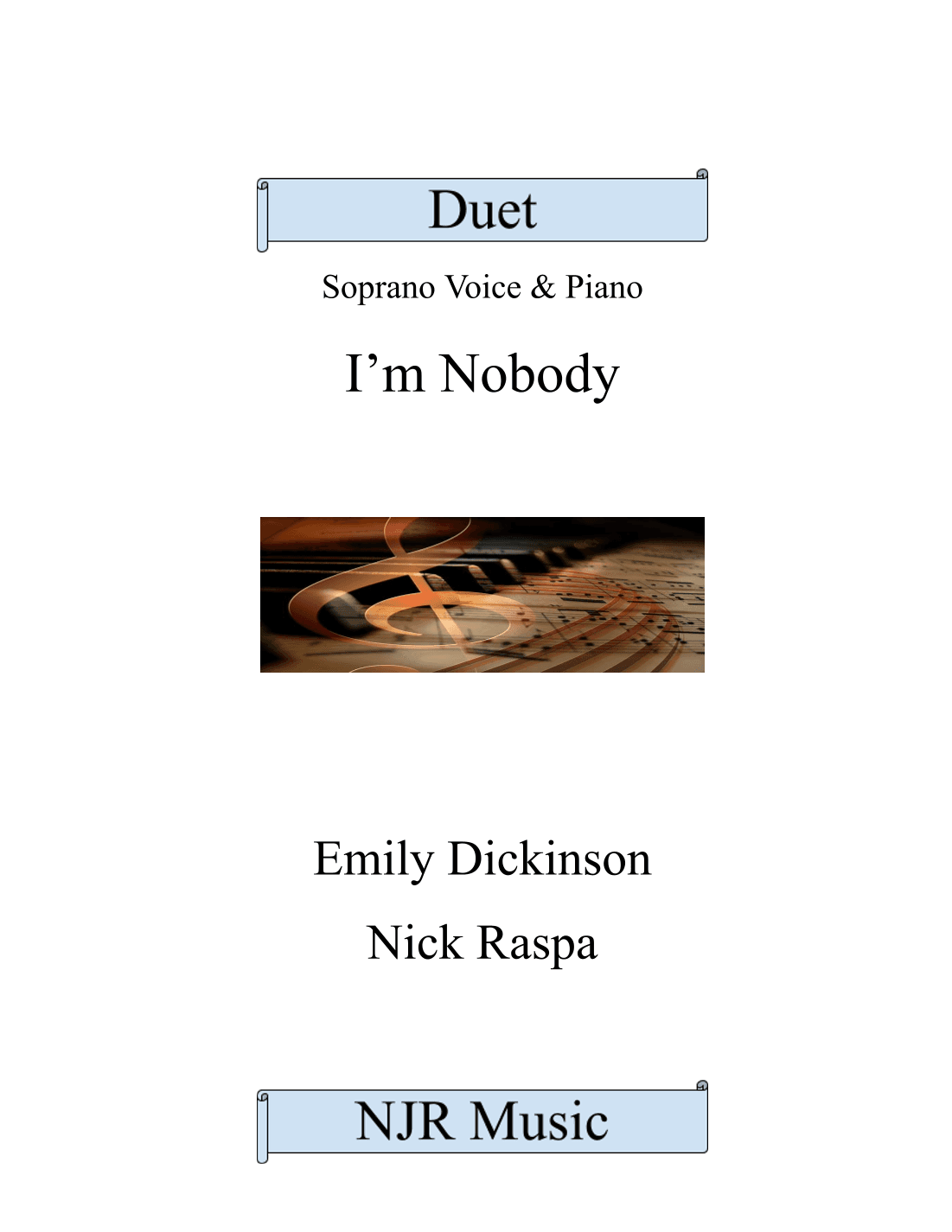 I'm Nobody! (s.v. & pf.)