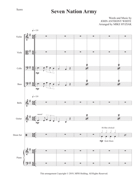 Seven Nation Army (arr. Mike Hyziak)