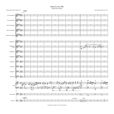 Jesus Loves Me (arr. Dean Mounts)