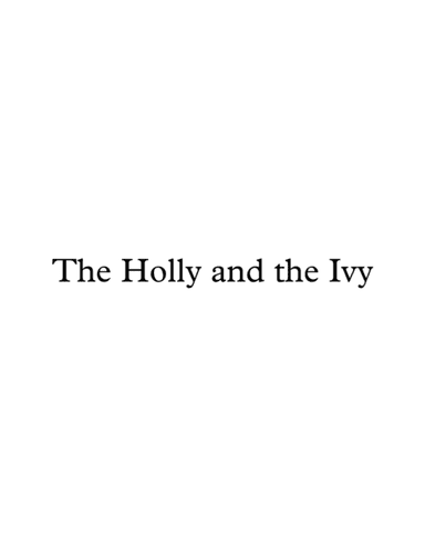 The Holly and the Ivy - Christmas Carol - for late beginner piano (arr. Arranged by Danielle Nadkarni)