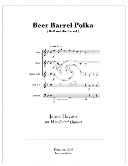 Beer Barrel Polka (roll Out The Barrel) (arr. James Haynor)