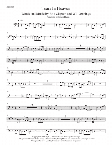 Tears In Heaven (arr. Kevin Busse)