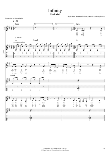 Infinity (arr. Murray Ewing)