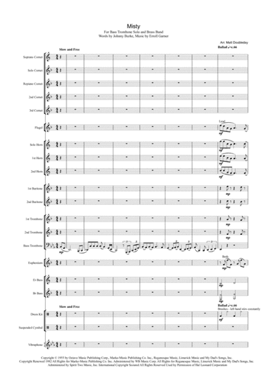 Misty (arr. Matt Doubleday)