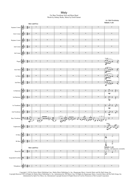 Misty (arr. Matt Doubleday)