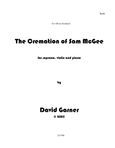 The Cremation of Sam McGee