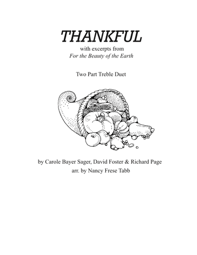 Thankful (arr. Nancy Frese Tabb)
