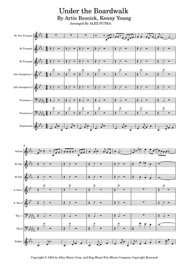 Under The Boardwalk (arr. Alex Putra)