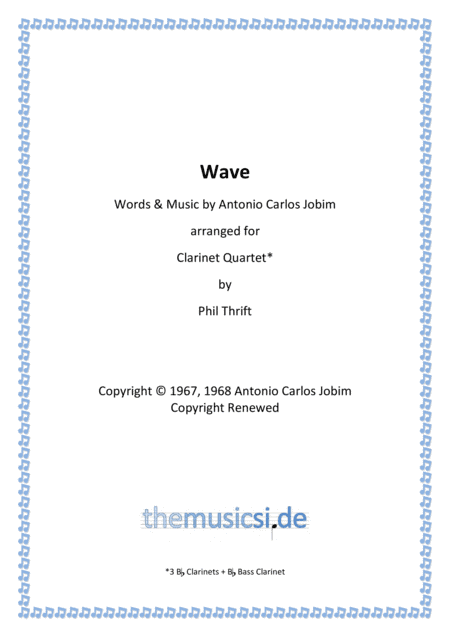Wave (arr. Phil Thrift)