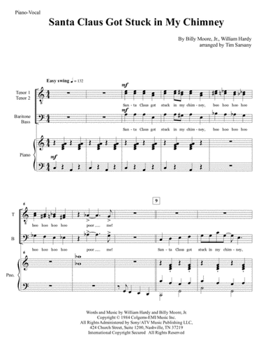 Santa Claus Got Stuck In My Chimney (arr. Tim Sarsany)