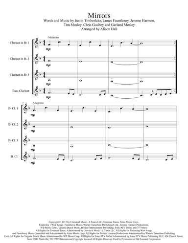 Mirrors (arr. Alison Hall)