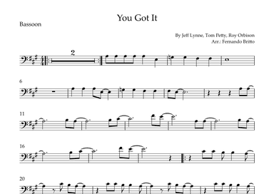You Got It (arr. Fernando Britto)