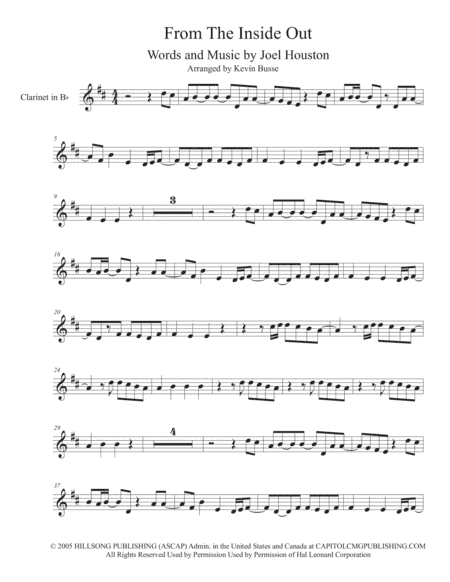 From The Inside Out (arr. Kevin Busse)