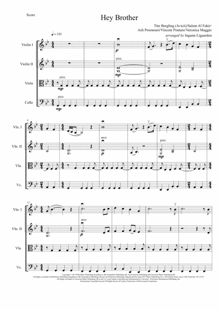 Hey Brother (arr. Ingunn Ligaarden)