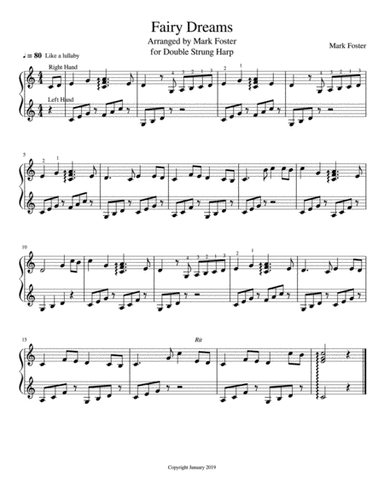 Fairy Dreams - Double Strung Harp