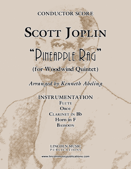 Joplin - "Pineapple Rag" (for Woodwind Quintet) (arr. Kenneth Abeling)