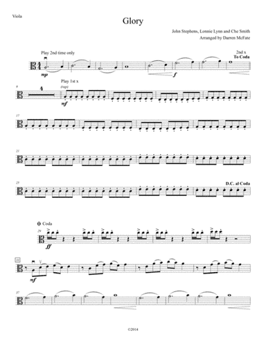 Glory (arr. Darren McFate)