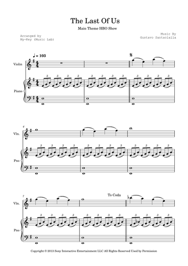 The Last Of Us (arr. My-Key (Music Lab))