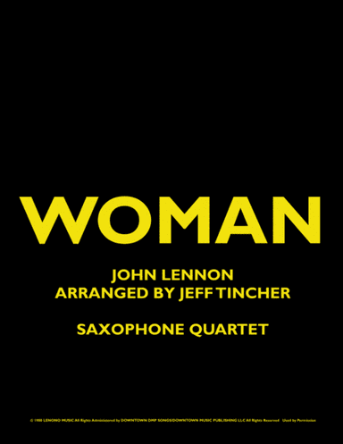 Woman (arr. Jeff Tincher)