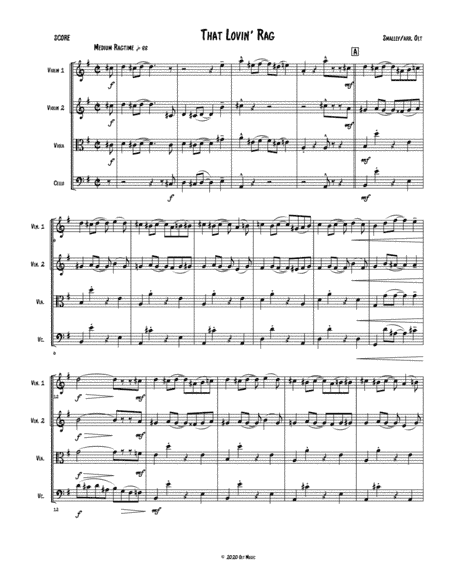 That Lovin' Rag (arr. Tim Olt)