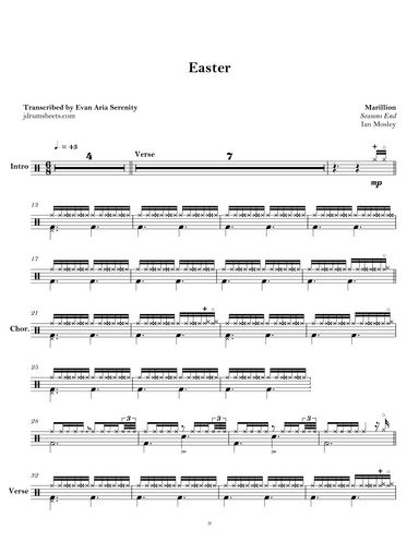 Easter (arr. Evan Aria Serenity)