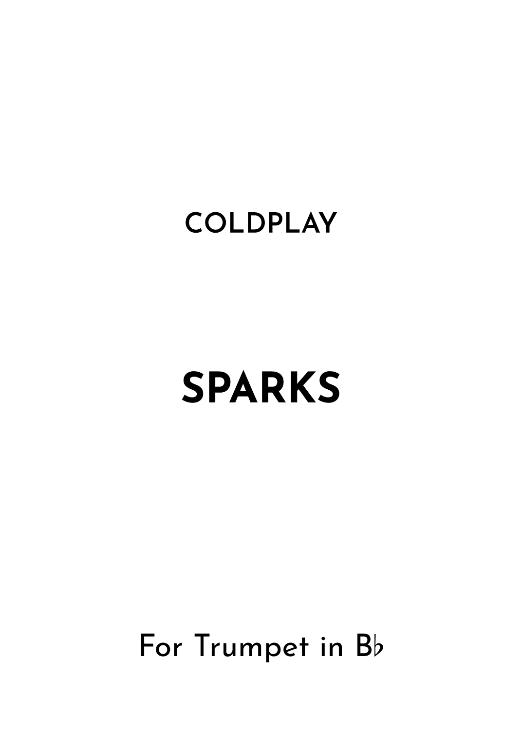 Sparks (arr. Jireh J.)