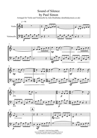 The Sound Of Silence (arr. Julie Doubleday)