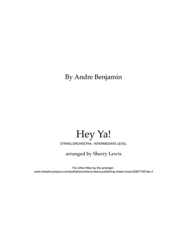 Hey Ya! (arr. Sherry Lewis)