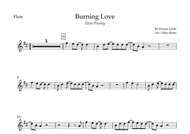 Burning Love (arr. Fabio Britto)