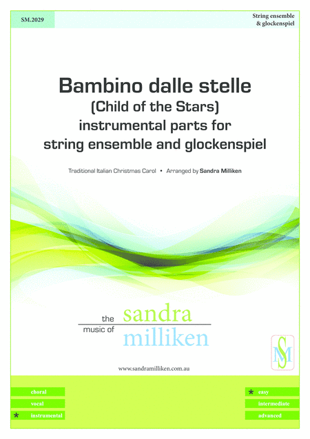 Bambino dalle stelle (Child of the Stars) - Instrumental Parts (arr. Sandra Milliken)