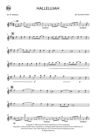 Hallelujah (arr. Douglas Wattson)