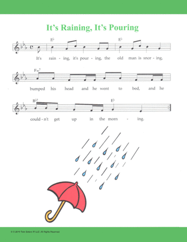 It’s Raining, It’s Pouring (arr. Hal Wright)