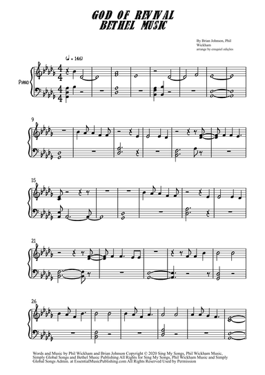 God Of Revival (arr. BY EZEQUIEL EDIÇÕES)