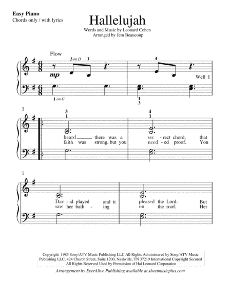 Hallelujah (arr. Jennifer Wilson)