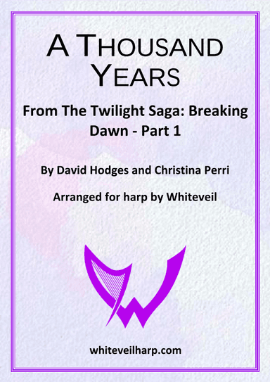 A Thousand Years (arr. Whiteveil)