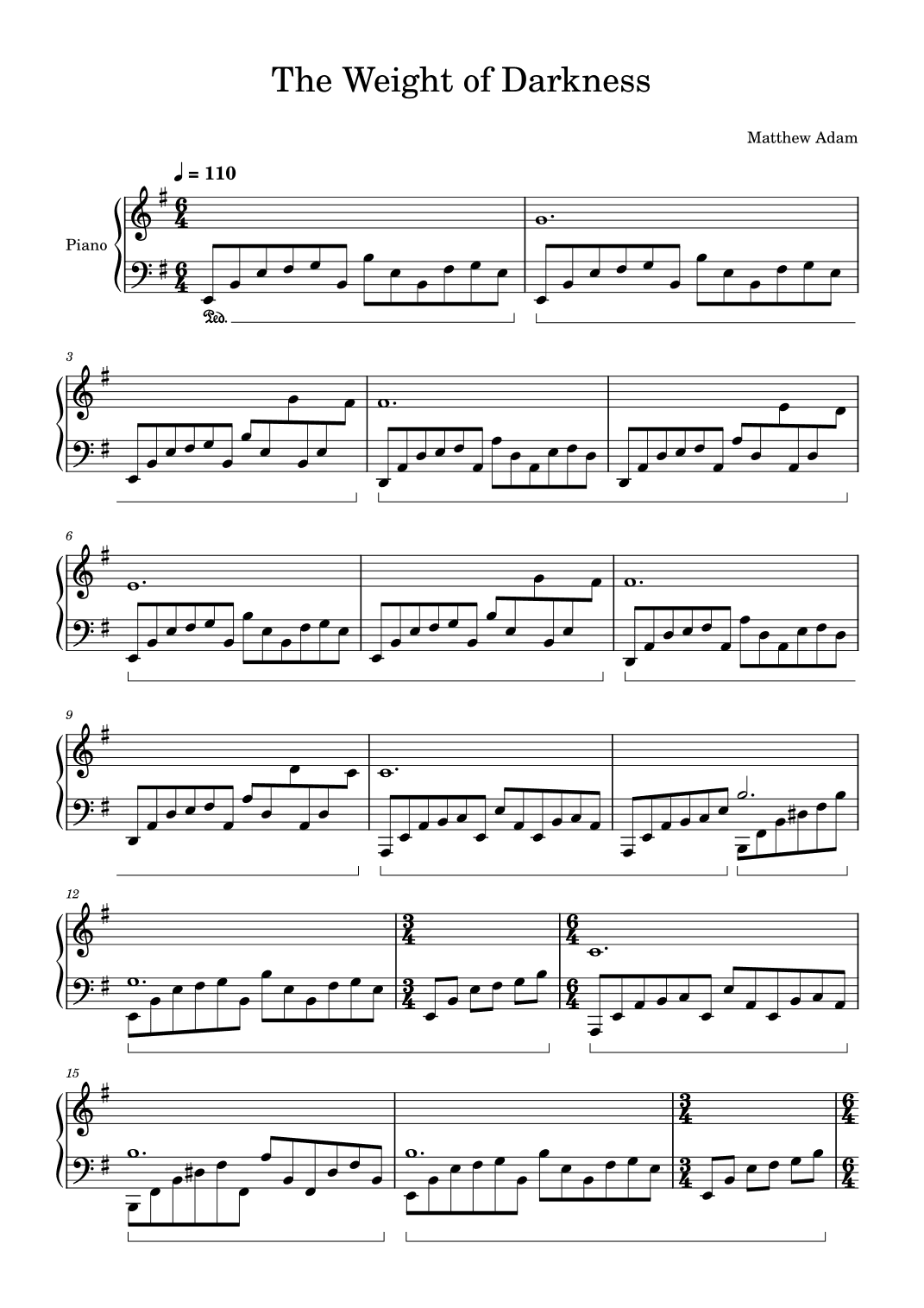 The Weight of Darkness