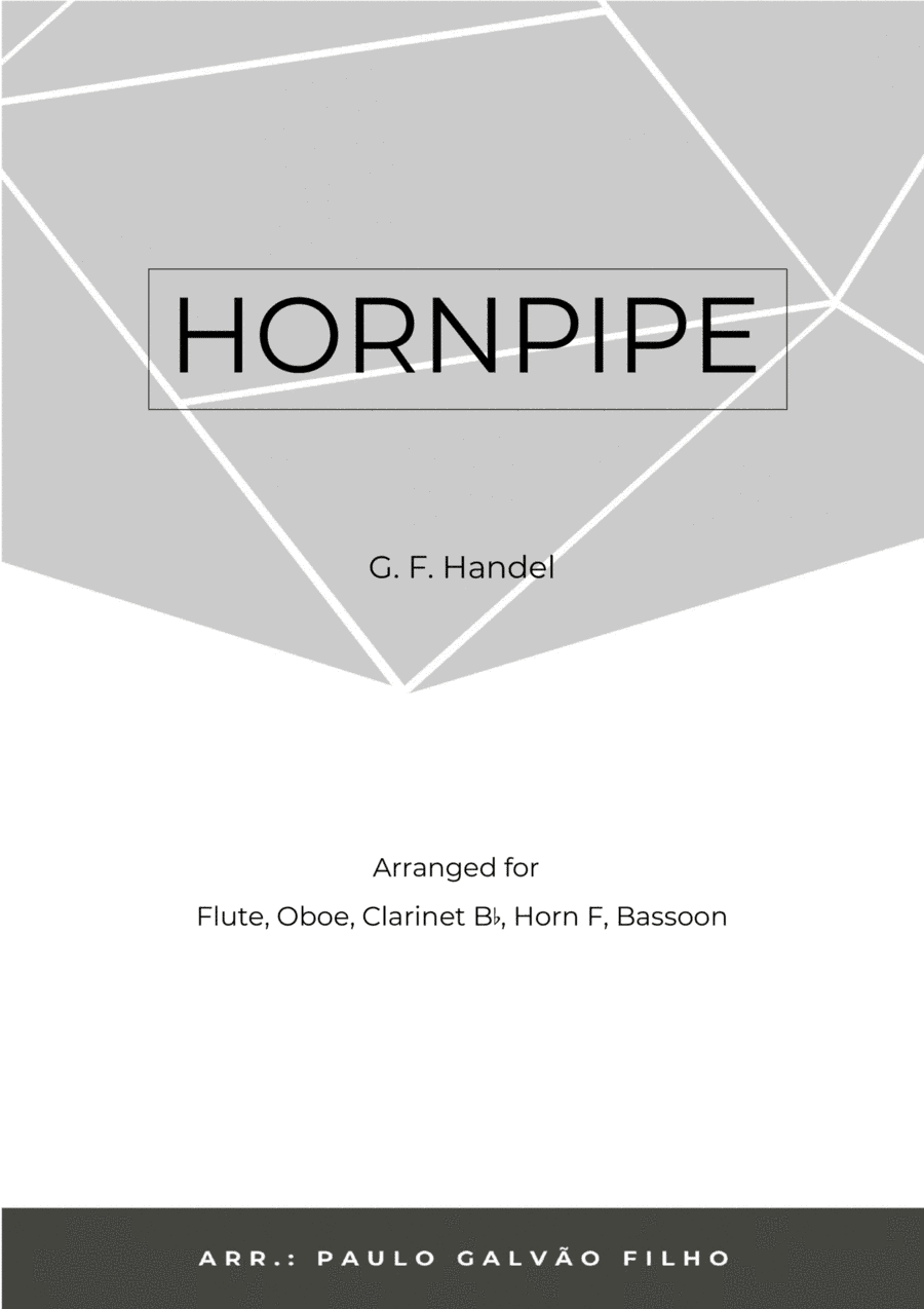 HORNPIPE - HANDEL - WIND QUINTET (arr. Paulo Galvão Filho)