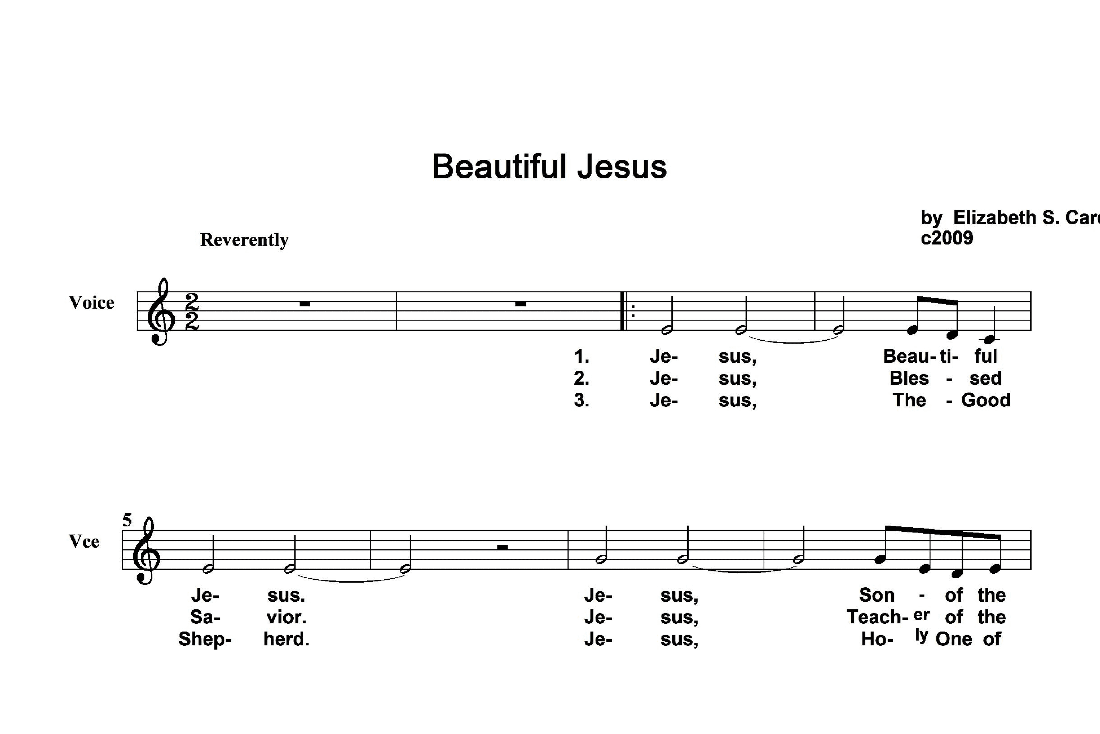 Beautiful Jesus
