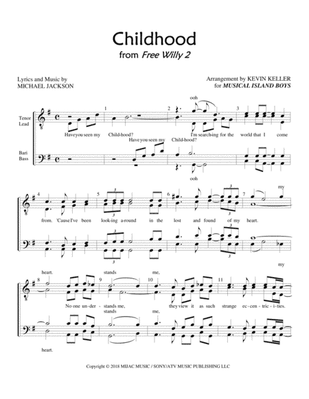 Childhood (theme From "free Willy 2") (arr. Kevin Keller)