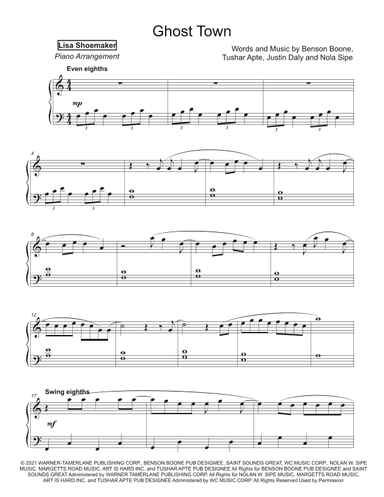 Ghost Town (arr. Lisa Shoemaker)