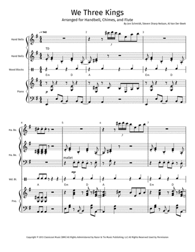 We Three Kings (arr. Amy Chaplin)
