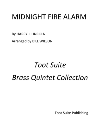 Midnight Fire Alarm (arr. Bill Wilson)