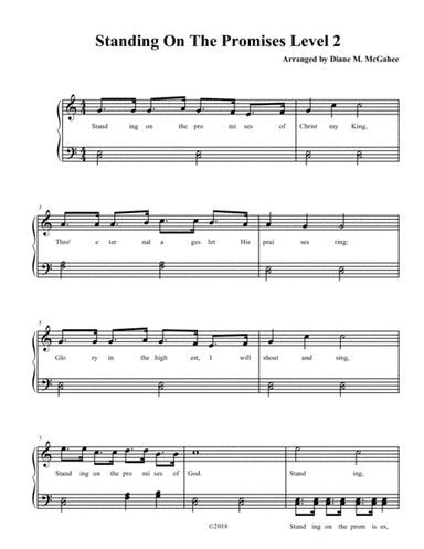Standing On The Promises (arr. Diane M. McGahee)