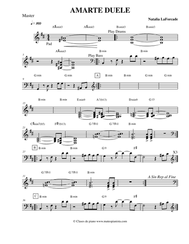 Amarte Duele (arr. Mateo Aguilar)