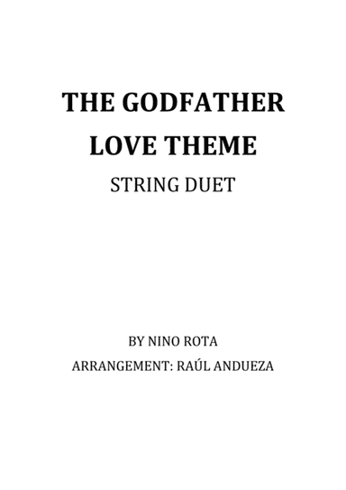 The Godfather (love Theme) (arr. Raúl Andueza Blanco)